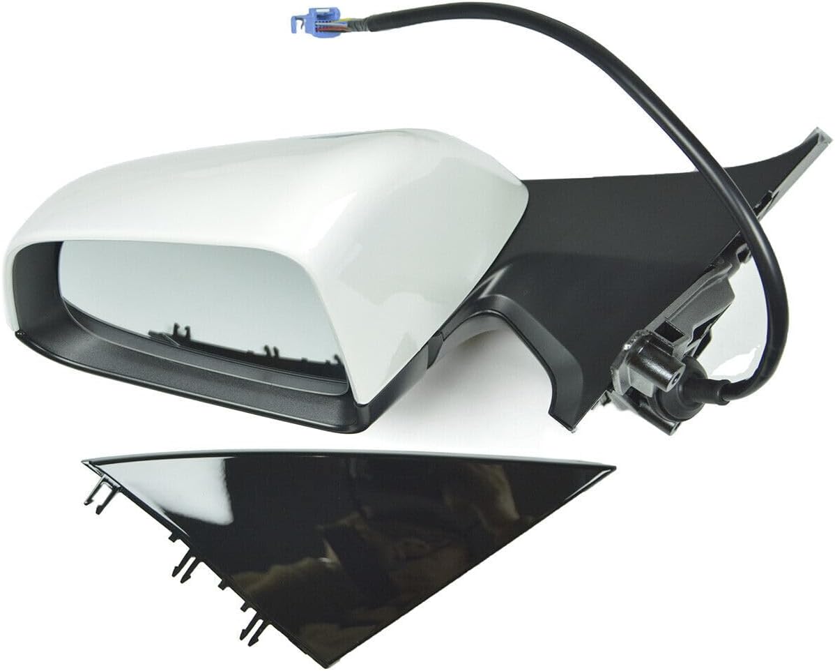 ya 11 9.14 baidiWhite View Mirror Left Driver Side For for Tesla for Model Y 2020-2023 159411100C -