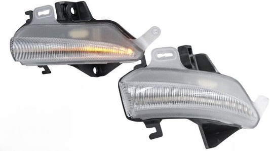 ya 4 8.10 Dynamic Amber LED Side Mirror Turn Signal Lights for 13-20 for Lexus IS ES LS RC F CT