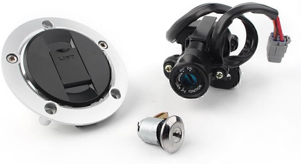 ya 4 8.14 Ignition Switch Lock Fuel Gas Cap Key Set Fit for Suzuki GSXR600 750 1000 2005-2017