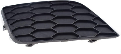 ya 4 8.14 Fog Light Protector Driver Side Grille Bezel Black for Nissan Sentra 2016-2018