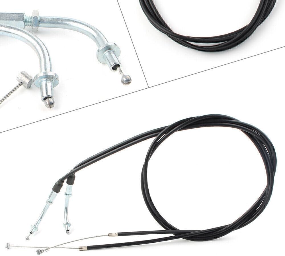 ya 14 9.20 zhengce Throttle Cable Line Wire for Harley Sportster 883 1200 XL883 XL1200 Custom-1
