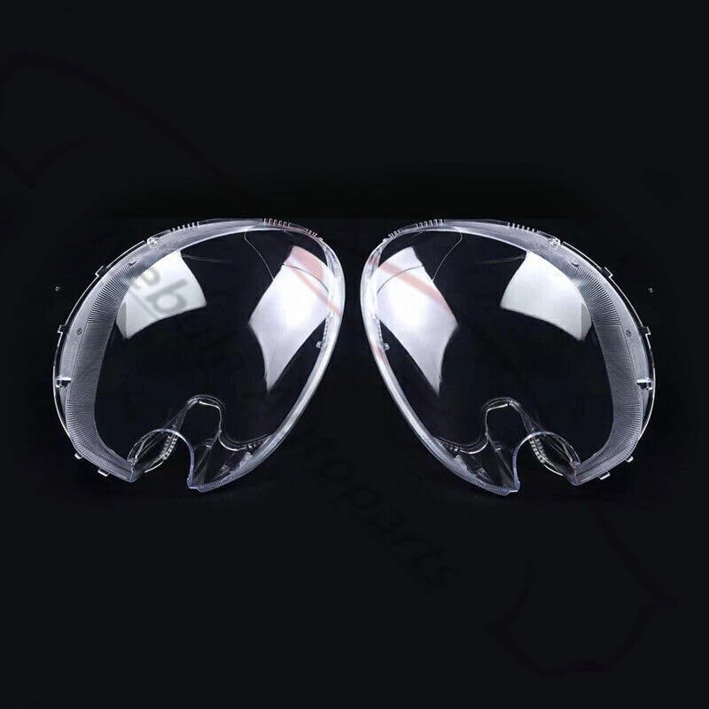 ya 4 8.14 Pair Cover Lens Headlight Headlamp Clear Lens L + R for BMW for Mini F55 2014-2018