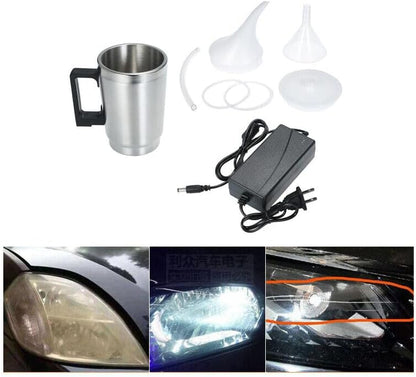 ya 4 8.10 Automotive Headlight Lens Nebulization Cup Polish Repair Tool Repair and Recovery Kit