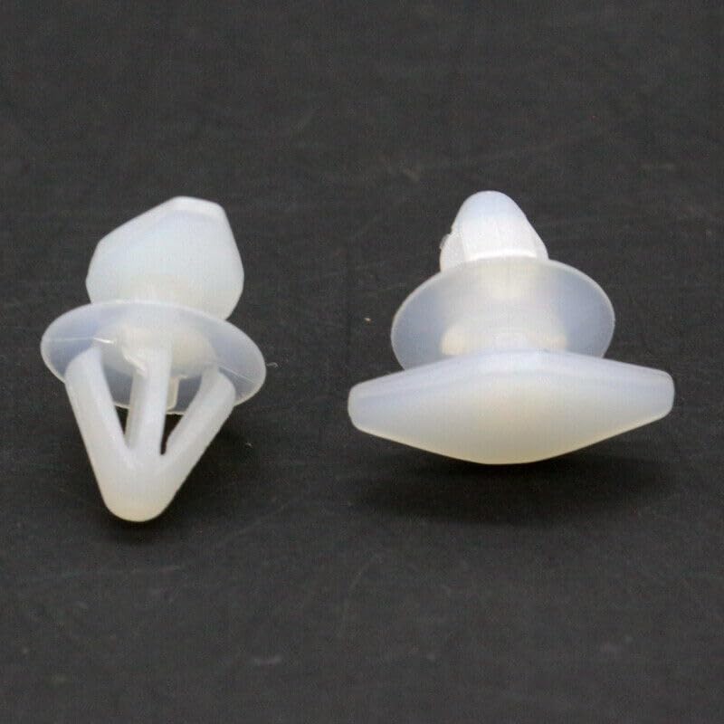 ya 4 8.8 Set of 20 White Nylon Weatherstrip Clips 11611342 Suitable for General for Buick Cascada Regal