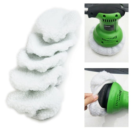 ya 13 9.15 baidi 5pcs 5-6 Inch Sponge Polishing Waxing Buffing Pads Kit for Car Polisher Buffer