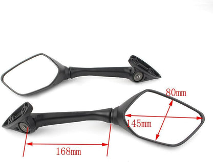 ya 2 8.15 2X Motorcycle Rear View Side Mirrors Fit for Yamaha YZF R25 YZF R3 YZFR3 2014-2018