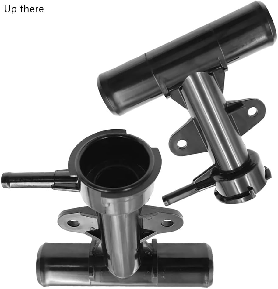 ya 27 10.13 baidi Fits For Versa March 1.6L 2012-2019 2x Upper & Lower Coolant Neck Filler Black