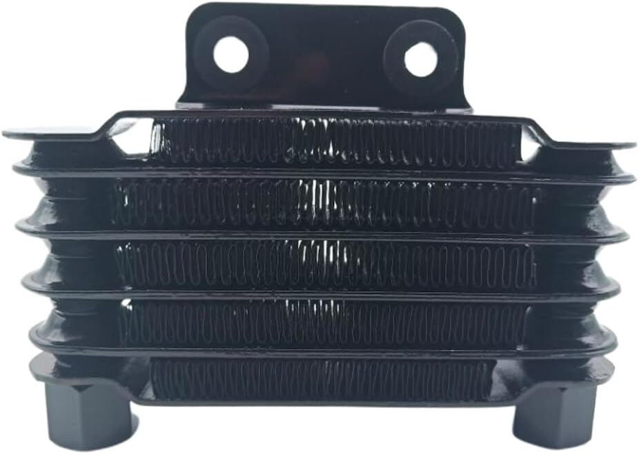 ya 4 8.14 Motorcycle Small Oil Cooler Engine 5 Row Dirt Bike Pit Bike 125CC-250C Black