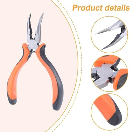 ya 26 10.21 baidi Handmade Chicken Deboner Curved Pliers with Labor Saving Spring for Poultry Feet