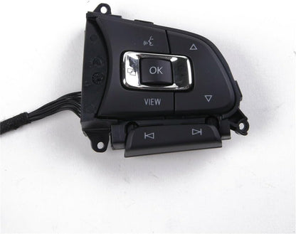 ya 10 9.16 zhengce Chrome MF Steering Wheel Button Support Shift Paddles Fits for VW for Tigua