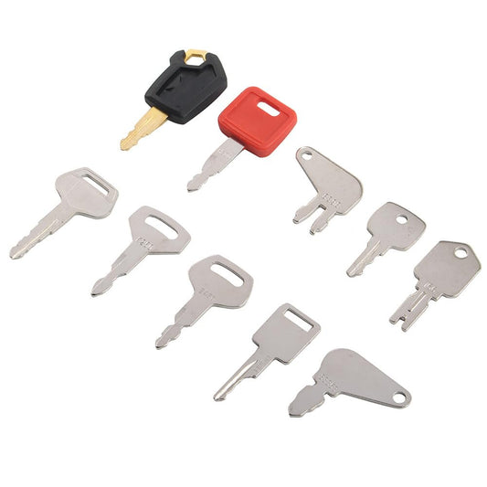 ya 16 10.20 baidi Ignition Key Set Fit Forklift Tractor Excavator for Heavy Equipment