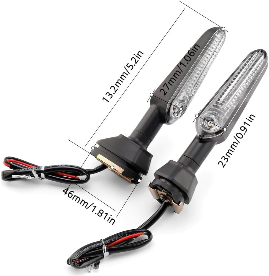 ya 13 9.15 baidi for Kawasaki Z250 Z300 Z400 Z650 Z900 Z900RS Z1000R Turn Signal Light Indicator