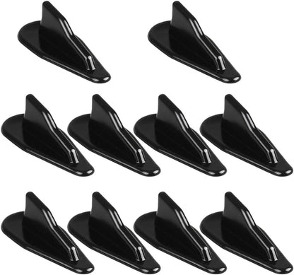 ya 6 8.14 10 Pcs Auto Car Fin Shark Style Roof Bumper Empennage Body Diffuser Fins Car