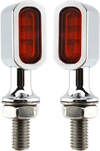 ya 11 9.14 zhengce for Mini LED Turn Signal Light Indicator Blinker for Harley Cafe Racer Ambe