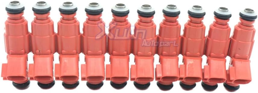 ya 4 8.8.2 0280155917 10pcs Fuel Injector for Ford F250 F350 F450 F550 6.8L V10 2000-2004