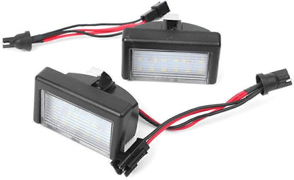 ya 13 9.15 baidi 2x Car White Error Free LED Number License Plate Light Fit Benz ML W164/X16