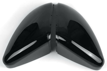 ya 11 9.14 baidi2PCS Gloss Black Side Rear view Mirror Covers Caps Fit for VW for Golf GTI MK7 7.5