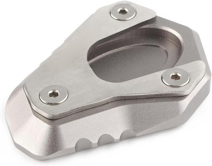 ya 2 8.15 Motorcycle Kickstand Side Foot Stand Pad for Kawasaki ZX-10R 2011-2023 Grey