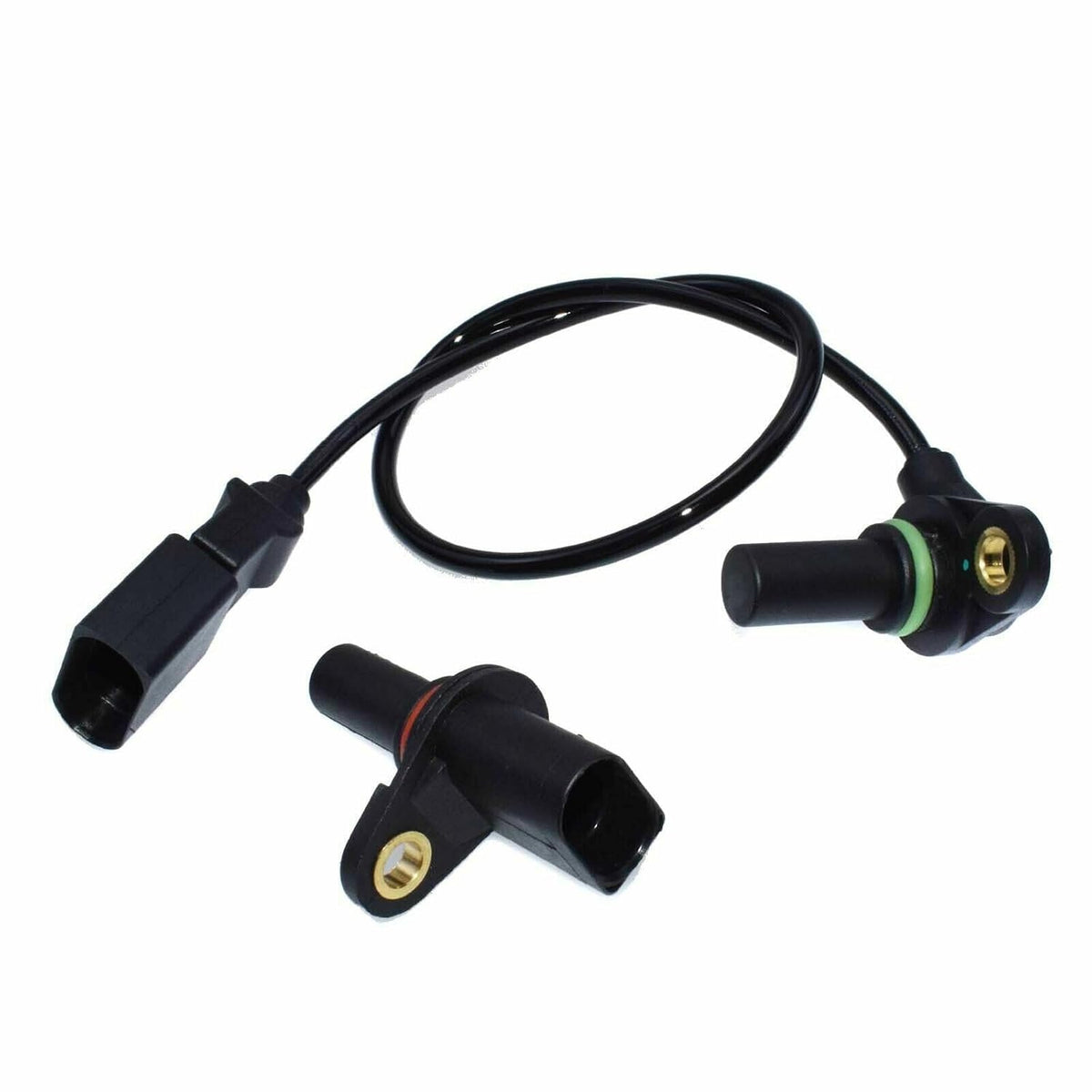 ya 6 8.14 2-Pack Transmission Output and Input Vehicle Speed Sensor Fits for VW for Golf City for Jetta Beetle 