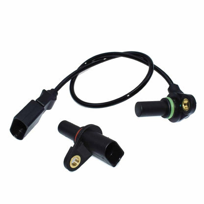 ya 6 8.14 2-Pack Transmission Output and Input Vehicle Speed Sensor Fits for VW for Golf City for Jetta Beetle 