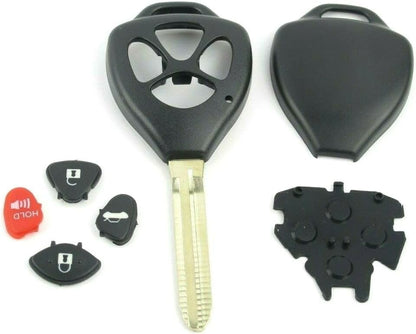 ya 9 10.24 2X Remote Car Key Fob Shell Case for Toyota for Camry Rav4 2007 2008 2009 2010 2011