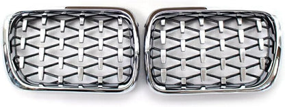 ya 4 8.14 for BMW 3 Series E36 97-99 Front Honeycombe Style Grill Mesh Bumper Grille Trim
