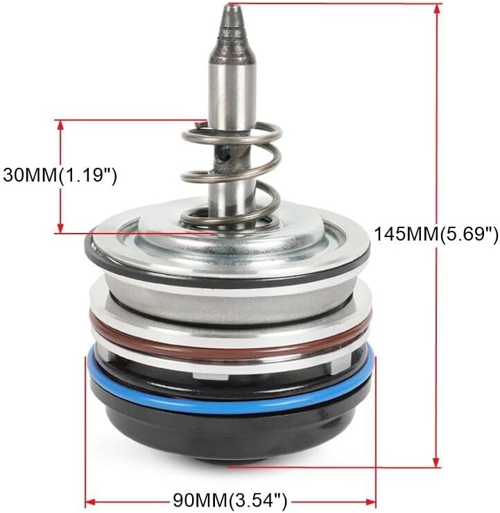 ya 10 9.16 baidi 700R4 4L70E for Corvette Servo High Performance with Protective Cover and Snap Ring Black Cover -