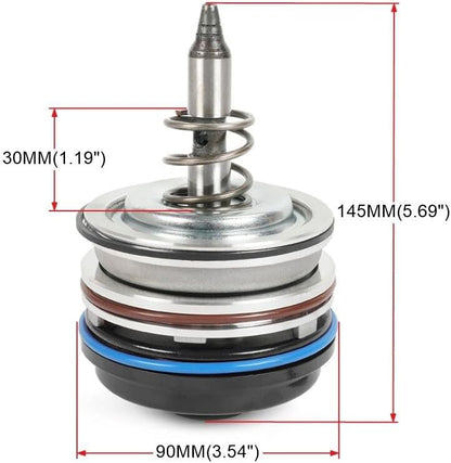 ya 10 9.16 baidi 700R4 4L70E for Corvette Servo High Performance with Protective Cover and Snap Ring Black Cover -