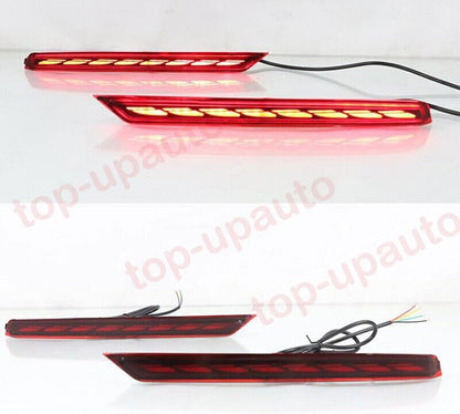 ya 7 8.24 baidi for Toyota for Land Cruiser 2022+ LC300 Led Rear Bumper Light Fog Brake Signal Refit