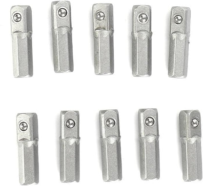 ya 14 9.20 baidi Workshop Socket Adapter Converter 1/4 Hex To 1/4 Square Drive New Hot-1