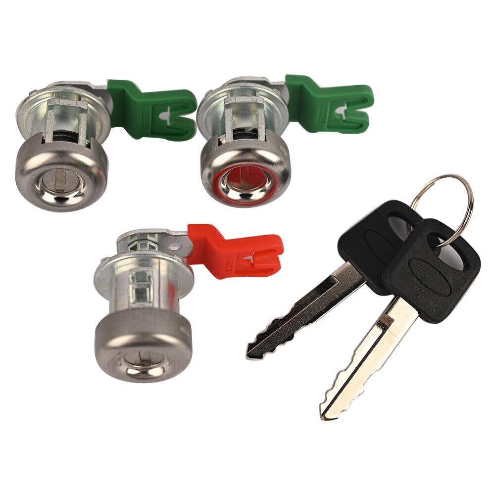 ya 4 8.8.2 Tailgate & Door Lock Cylinder Ignition Set for Ford 98-07 F-250 F-350 Super Duty