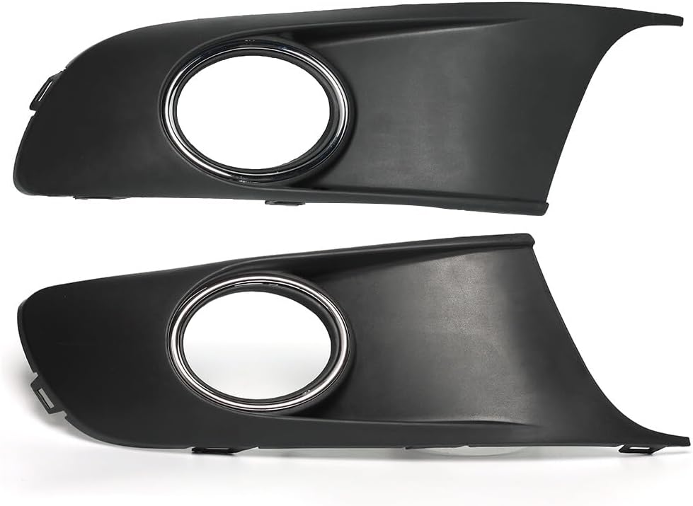 ya 10 9.16 zhengce for VW TOURAN/CADDY 2010-2014 FRONT BUMPER FOG LIGHT GRILLES COVERS & FOG L