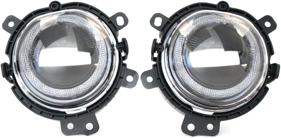 ya 9 10.24 2pc Fog Light Lamp Replacement for BMW for Mini Cooper F55 F56 F54 F57