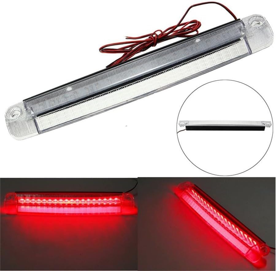 ya 2 8.15 Unverisal Car 18 Tail Third Brake Stop Light Car Reversing Lights Rear Lamp