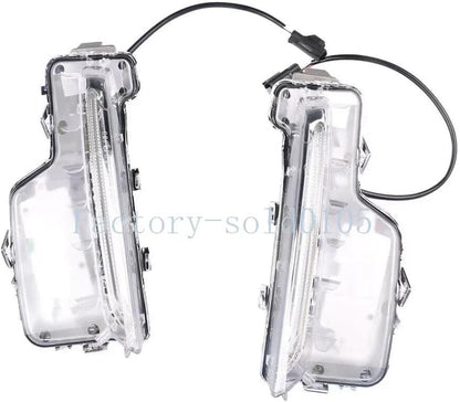 ya 4 8.14 Front bumper fog lamp cover decoration fits for Jeep Wrangler JLU JT 2018-22 @