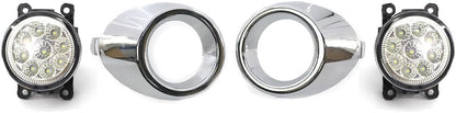 ya 4 8.10 Fog Light Kit Daytime Running Driving Light & Fog Light Cover for Ford Fiesta