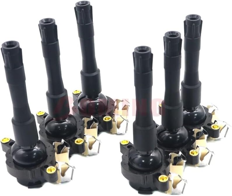 ya 9 10.24 6PC Ignition Coil for BMW 323i 325i 525i 2.5L 328i 528i 2.8L 330i 3.0L 540i 4.4L