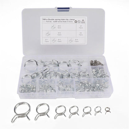 ya 6 8.14 Fuel Line Hose Spring Wire Clips Water Pipe Air Tube Clamps ¦µ7-¦µ22 for Car SUV