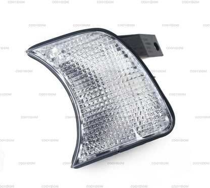 ya 6 8.24 baidi Left + right white corner lights turn signal lights for BMW 5 series E34 1989-1995