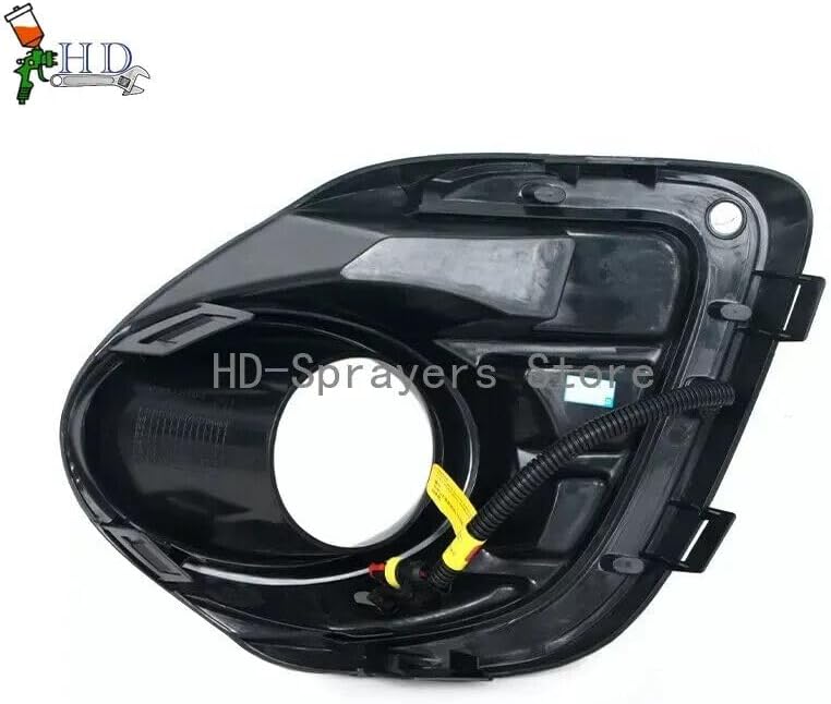 ya 2 8.24 baidi A pair of LED daytime running lights and fog lights suitable for the 2016-2018 for Mitsubishi Lancer
