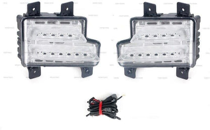 ya 2 8.15 1 set of front bumper LED DRL fog lights suitable for Chery Tiggo 5X 7 2020 Tiggo E 2021