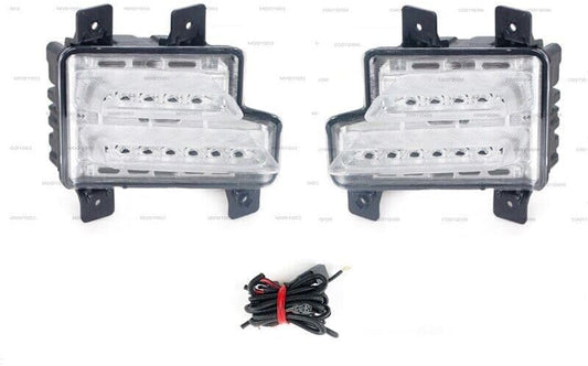 ya 2 8.15 1 set of front bumper LED DRL fog lights suitable for Chery Tiggo 5X 7 2020 Tiggo E 2021