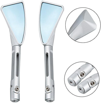 ya 2 8.15 Pair L&R Rear View Side Mirrors fit for Suzuki GSXR1000 2005-11 & GSXR600 2006-2012