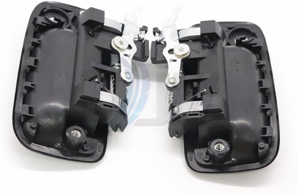 ya 10 9.16 baidi Door Handle 2X Black LH & RH Pair Outer Exterior for Tacoma Pickup Truck 95-04