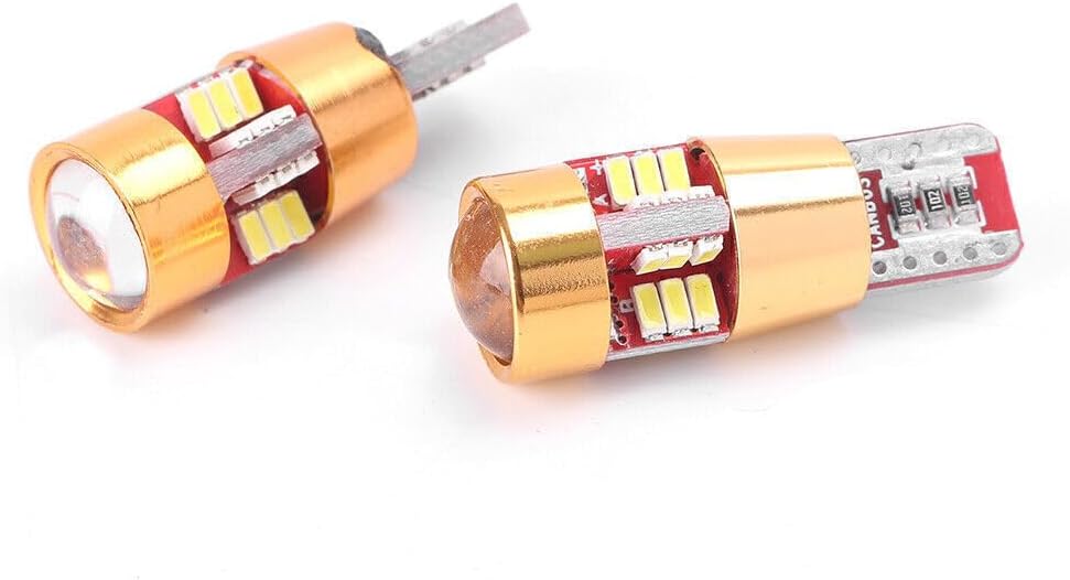 ya 7 8.24 baidi 10x LED anti-collision error, no car side wedge bulb, white 5W T10 3014 27SMD