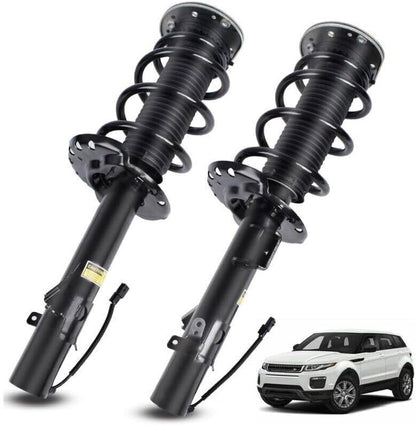 ya 12 10.8 baidi 2PCS Front Shock Absorber Struts w/Magnetic For 2012-2018 for Range Rover Evoque
