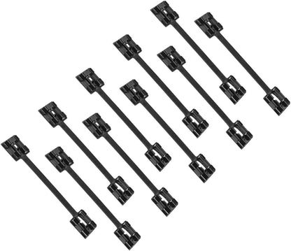 ya 5 8.10 10X Rocker Panel Bar Fixing Holder Clips For 1995-2014 for Corsa for Astra Vectra Zafira