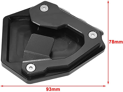 ya 4 8.8.2 Side Stand Enlarge Kickstand Pad Silver for Honda NT1100 2021 2022 2023