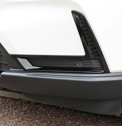 ya 4 8.14 Black front fog lamp eyebrow cover trim ABS for Honda CR-V CRV 2023-2024