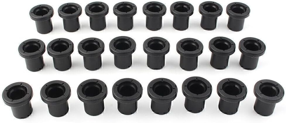 ya 4 8.10 Rear A-Arm Short Bushing Kit for Polaris Ranger 500 4X4 EFI 2005-2013 Black